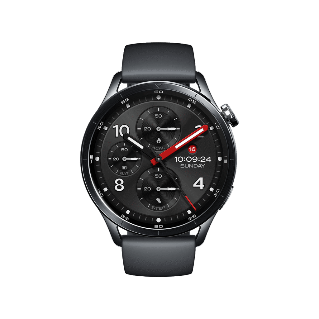 Xiaomi Watch S5 46mm with Fluororubber Strap Black